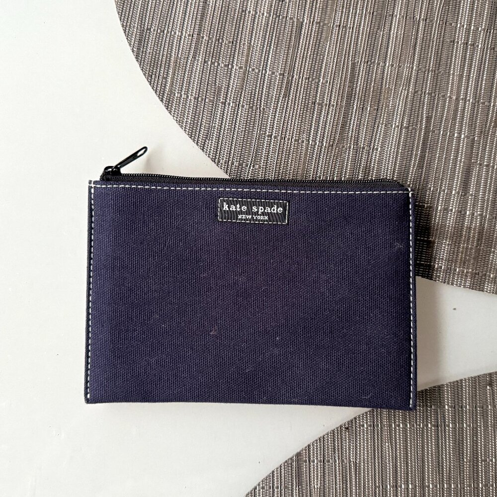 Kate Spade Zipper Cosmetic Pouch